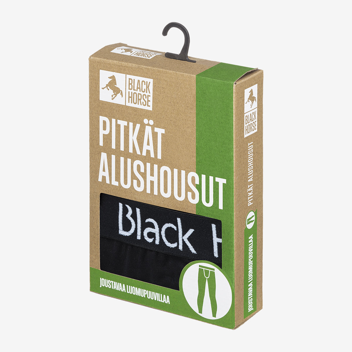 Black Horse Poikien pitkät alushousut puuvilla – kuva 2