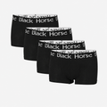 Black Horse Poikien bokserit luomupuuvilla 4-pack